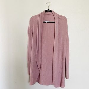 Nordstrom Rose colored long cardigan